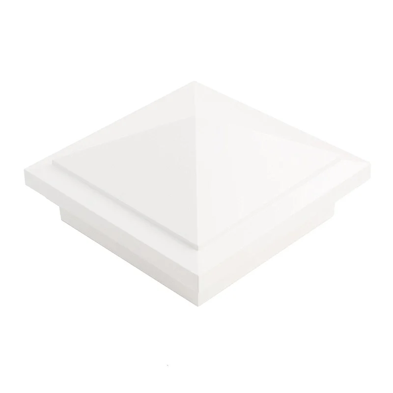 5" x 5" Haven Post Caps (Box of 6) White
