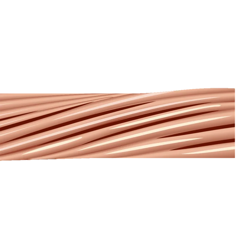 500' 8 AWG 7 Stranded Bare Copper Conductor Soft Drawn Wire