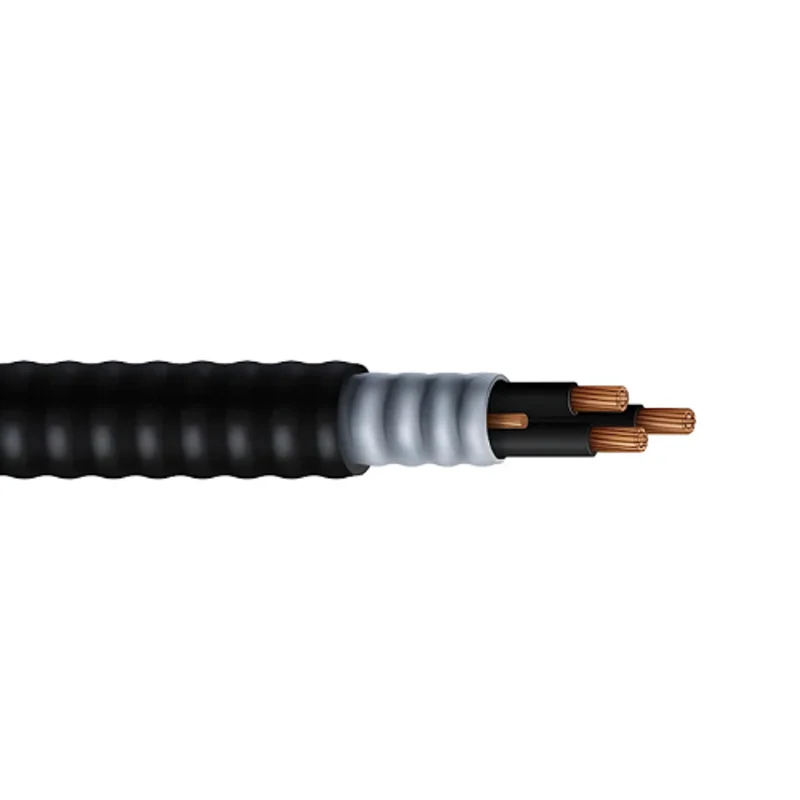 500 MCM 3C Type MC XLPE/AIA/PVC Armored Power Cable 600V