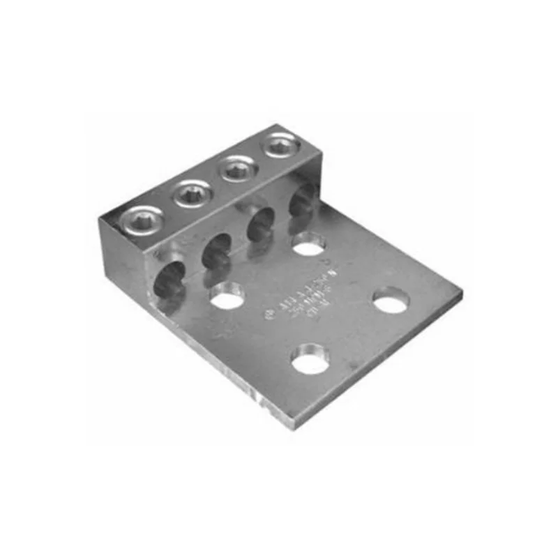 500 MCM4 AWG Heavy Duty Aluminum Mechanical Lug Four Conductor With Four Hole 90875
