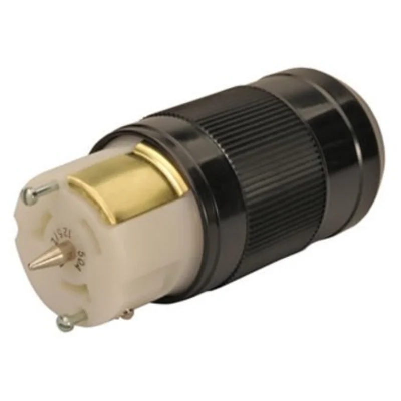 50A 240V Black Generator Plug Connector LL550C