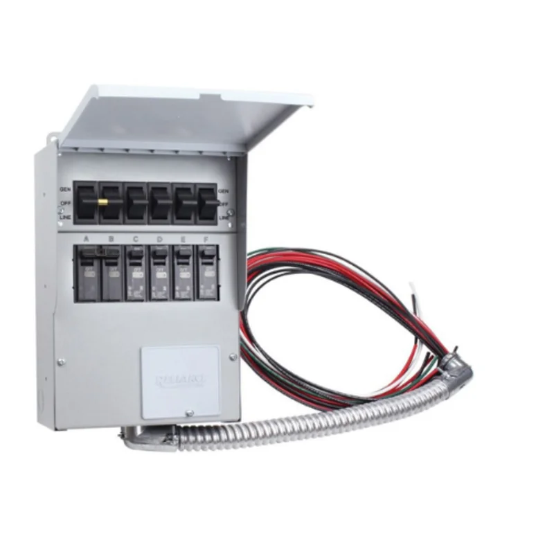50A 6 Circuit 2P20 Bare Transfer Switch 506D