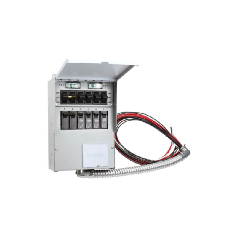 50A 6 Circuits Meter Transfer Switch A506C