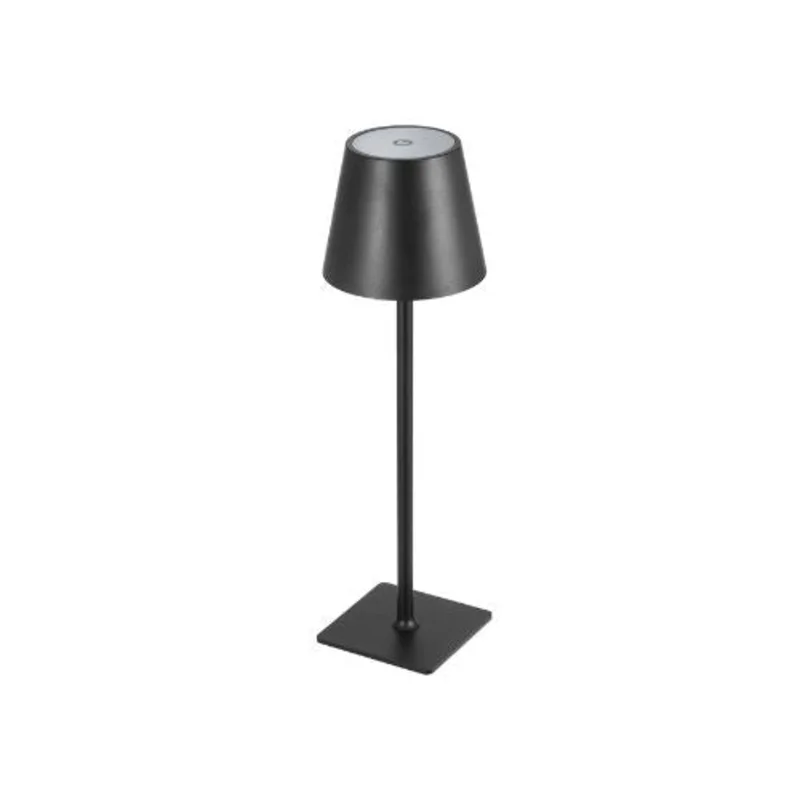 5200mAh Battery Wireless Accent Wireless Accent Portable Restaurant & Bedroom Table Lamps Set of 2 Black