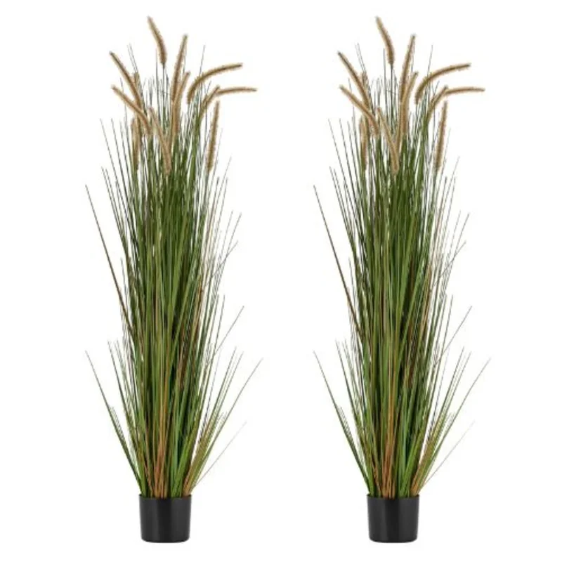 59 In Artificial Grass Plant Horsetail Reed Grass for Indoor&Outdoor
