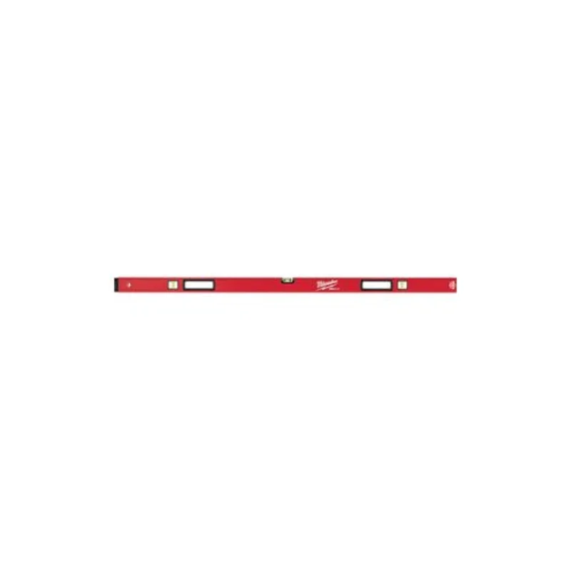 59 Inch Magnetic Construction Box Beam Level Red MLBXM59
