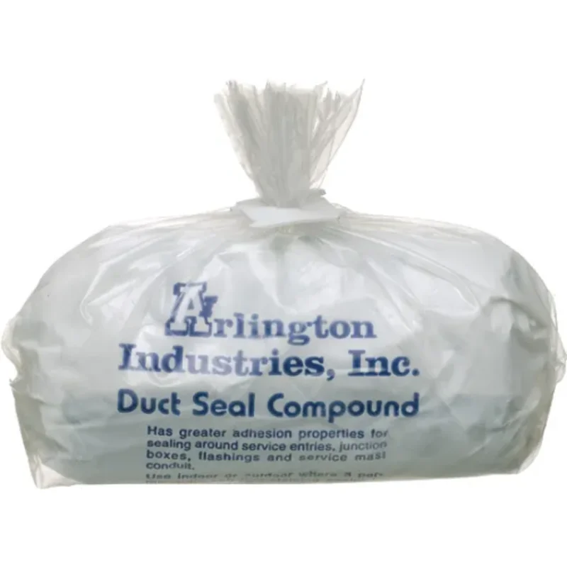 5LB Non Hardening Gray Duct Seal Compound For Electrical And HVAC Applications DSC5