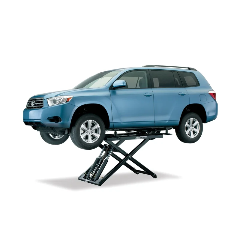 6,000-lbs. Capacity Portable Mid-Rise Lift with Electric Motor