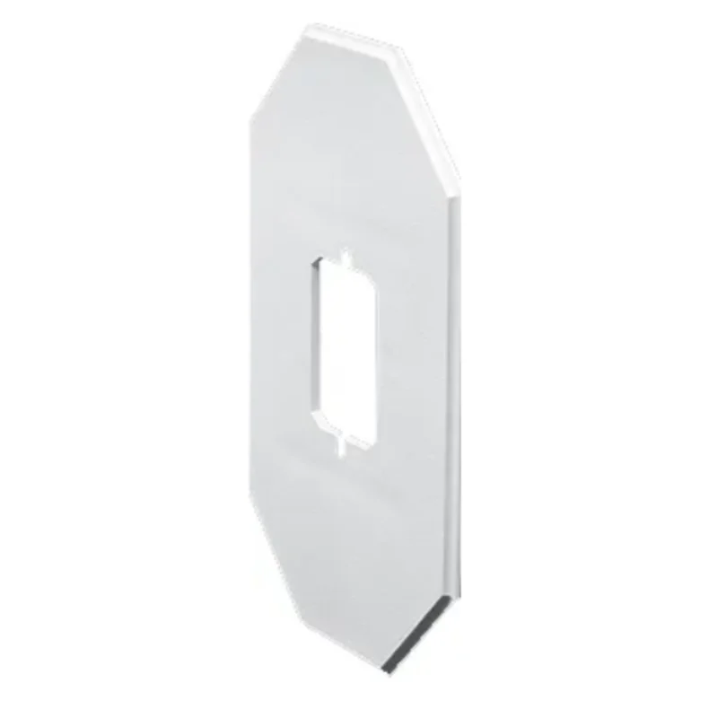 6-1/2" x 10-1/2" Inch Siding Box Cover Kit With Flange for Exterior Electrical Devices 8081FDBLC
