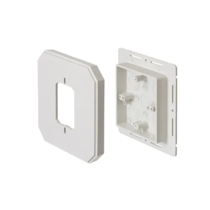 6-1/2" x 6-1/2" Inch Siding Box Cover Kit With Flange for Exterior Electrical Devices 8082F