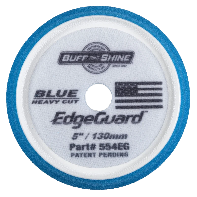 6" EdgeGuard Foam Pad Coarse Blue
