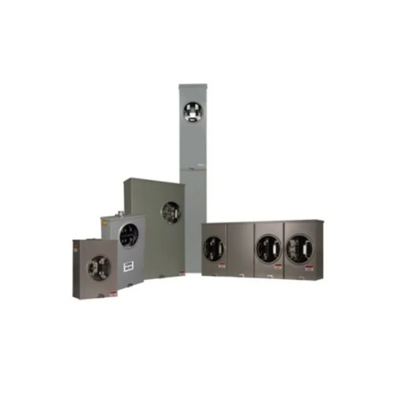 6 Gang 100A 600V Single Phase Four Jaw Meter Socket 1009697CH