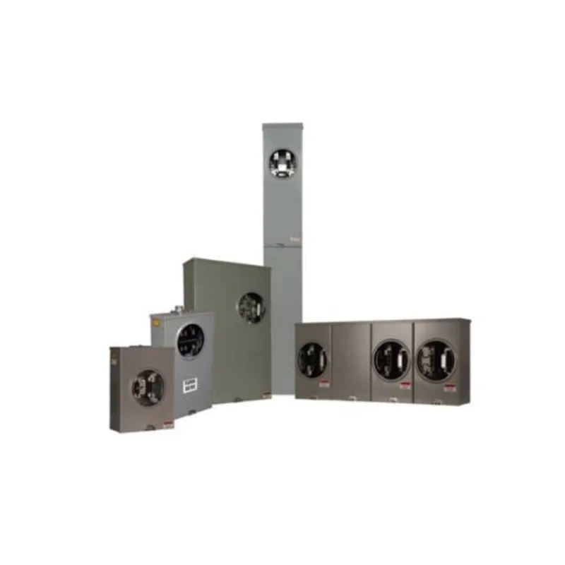 6 Gang 200A 600V Single Phase Four Jaw Meter Socket 1009611ACH