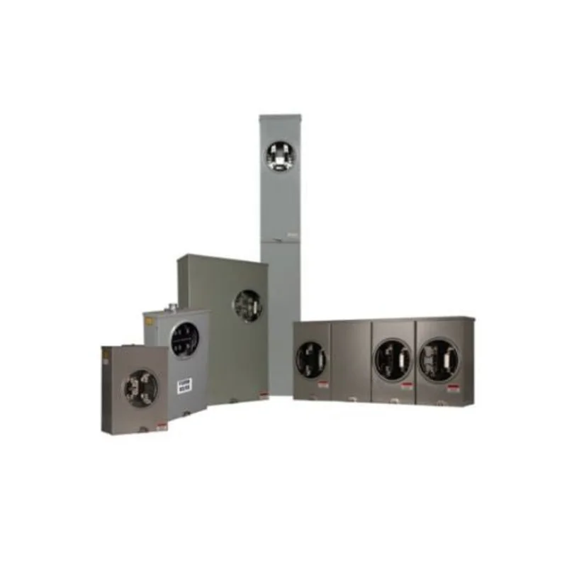 6 Gang 200A 600V Single Phase Four Jaw Meter Socket 1009617CH