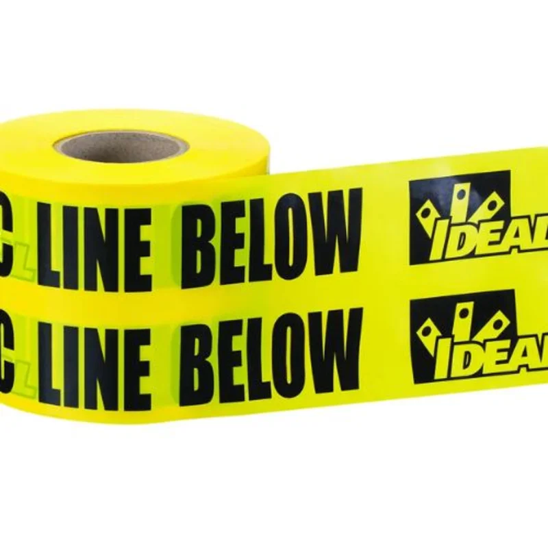 6 Inch 1000ft Non-Detectable Underground Tape Yellow 42-152