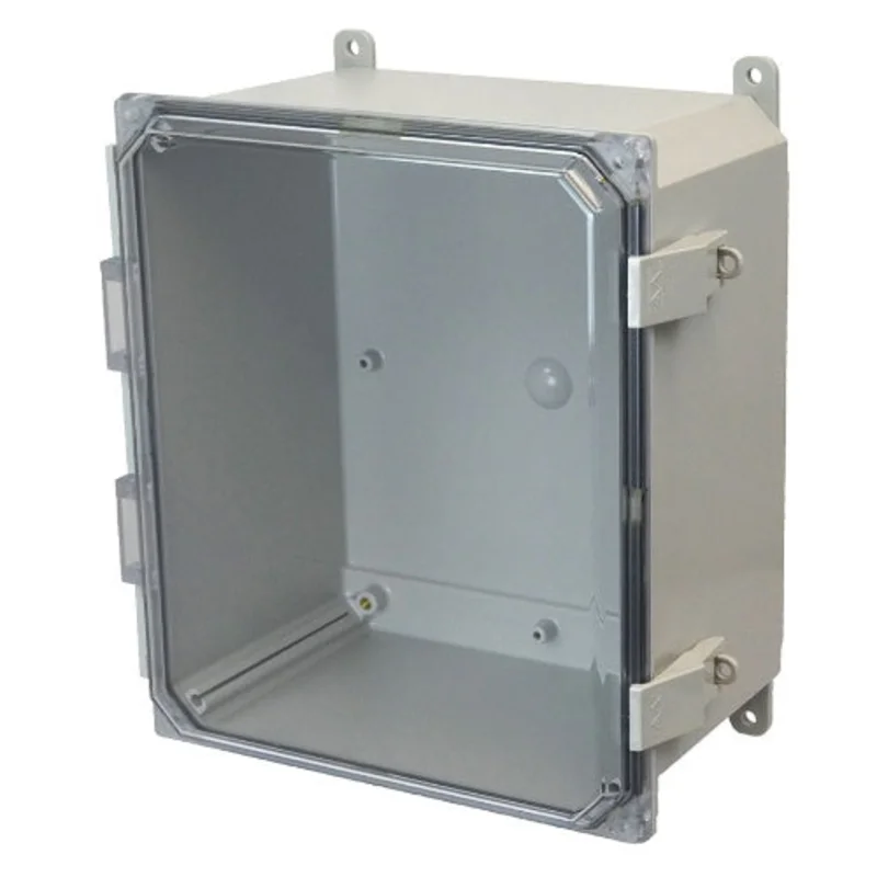 6 Inch Depth Polycarbonate Enclosure with Clear Covers AMP1426CCNL
