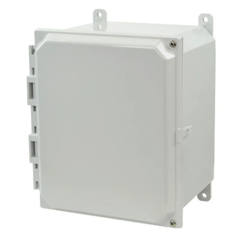 6 Inch Depth Solid JIC Size Polycarbonate Enclosure AMP1086H