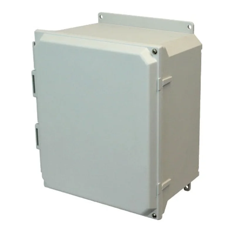 6 Inch Depth ULTRALINE AMU Series JIC Size Fiberglass Enclosure AMU1206HF