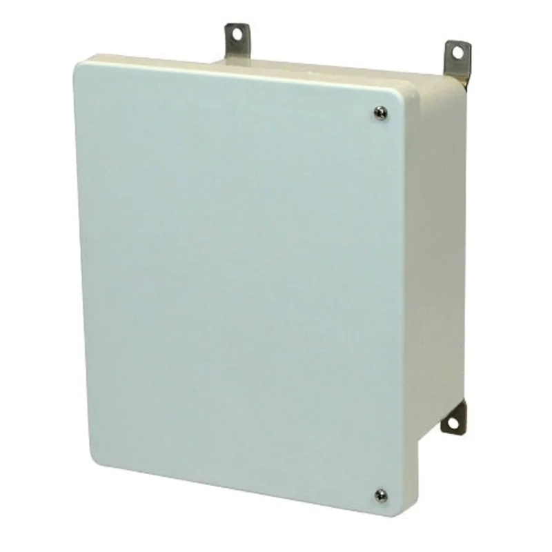 6 Inch Depth Wall Mount Polyester Small Junction Box Non Metallic Enclosure AM1086H