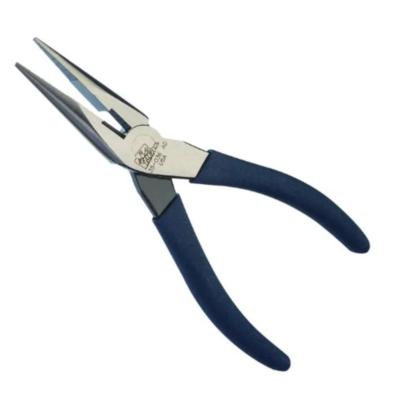 6 Inch Dipped Grip Side Cutter Long Nose Plier With Cutter 35-036