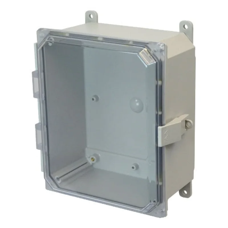 6 Inch Height Snap Window JIC Size Polycarbonate Enclosure AMP864CCNL