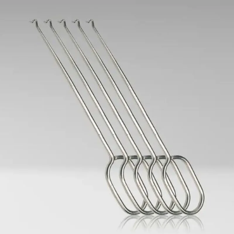 6" Push Spring Hook M-125/5 (Pack of 12)