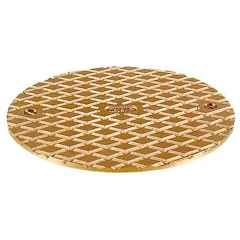 6" Round Cover Brass 81120 (Pak of 6)
