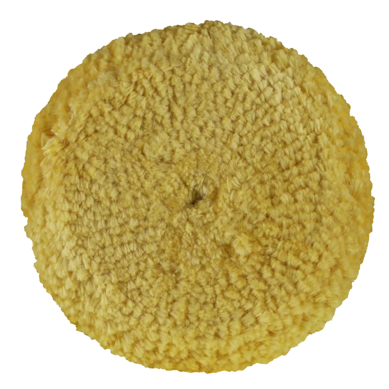 6" Standard Single Sided Wool Pad Natural