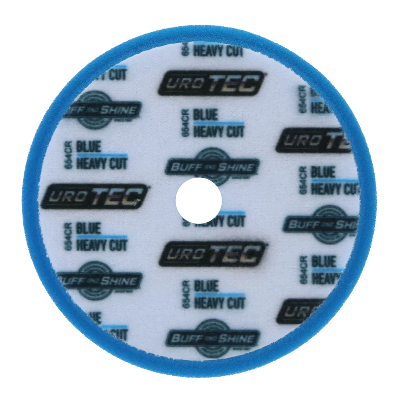6" URO TEC Foam Pad Coarse Blue