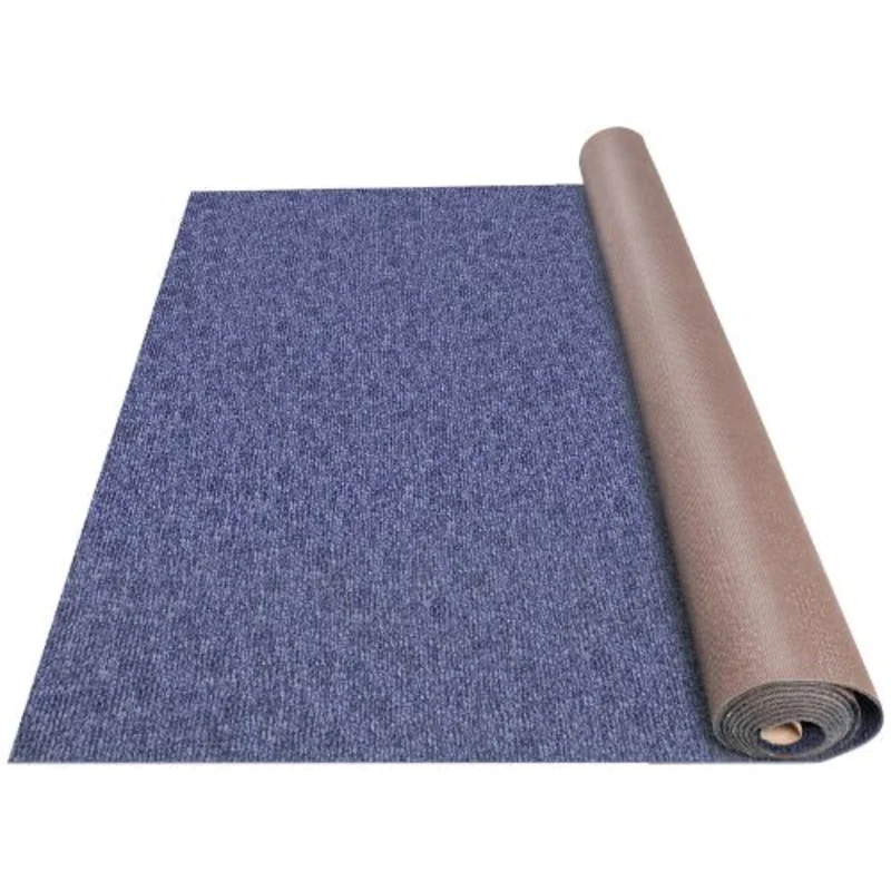 6 x 18' Ft Deep Blue Marine Carpet Garage Outdoor Area Rug Runner Anti-Slide Porch Rug Marine Grade Carpet