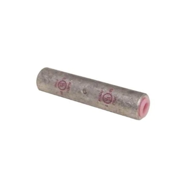 600 MCM Aluminum Long Barrel Compression Splice for Copper or Aluminum Conductors Black 93236