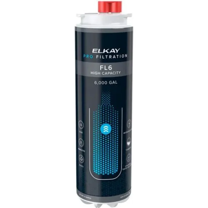 6000 Gallon Pro Filtration Filter for Lead and Microplastics Removal Elkay FL6