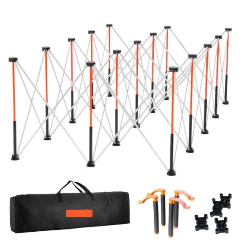 6000 lbs  Portable Folding Workstand Foldable Work Stand with Storage Table Top NOT Included, for Garage Workshop