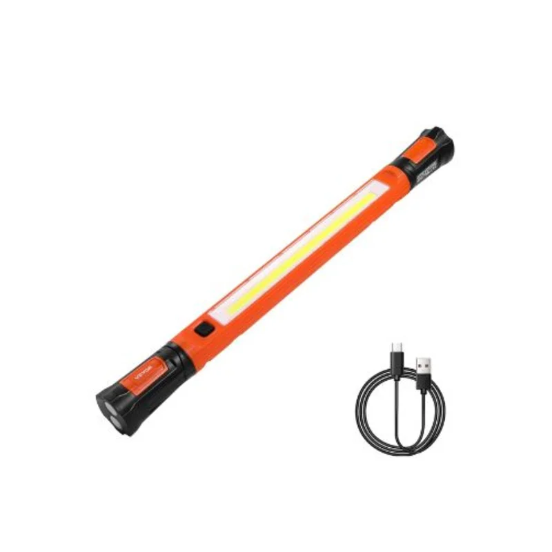 6000mAh Portable Rechargeable Cordless 1250LM Underhood Mechanic LED Light for Car Repair & Garage Use