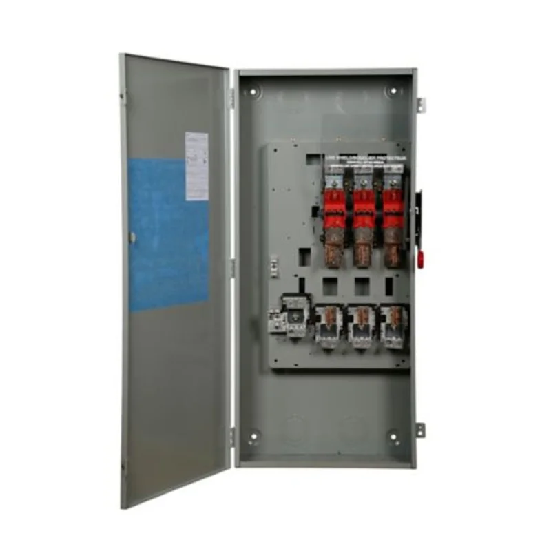 600A 240VAC 3 Pole Surface Steel Heavy Duty Safety Switch DH326NGK