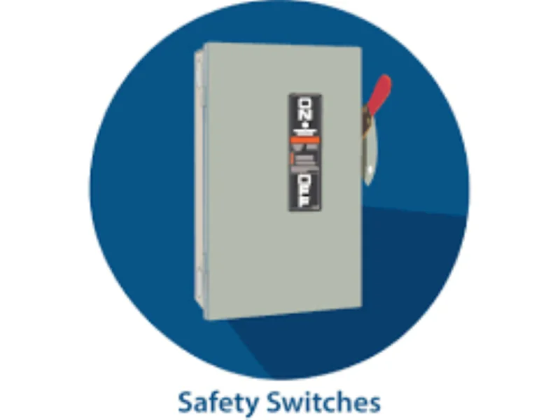600A 250VDC 3 Pole Fusible General Duty Safety Switch GF326NR