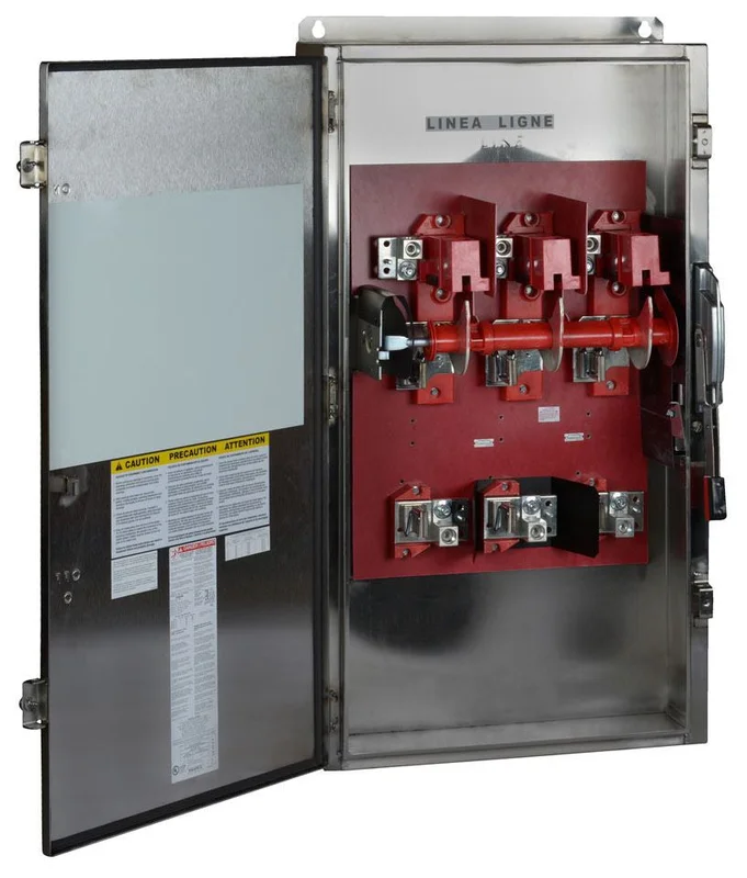 600A 600VAC 3 Phase Single Heavy Duty Safety Switch H366DS
