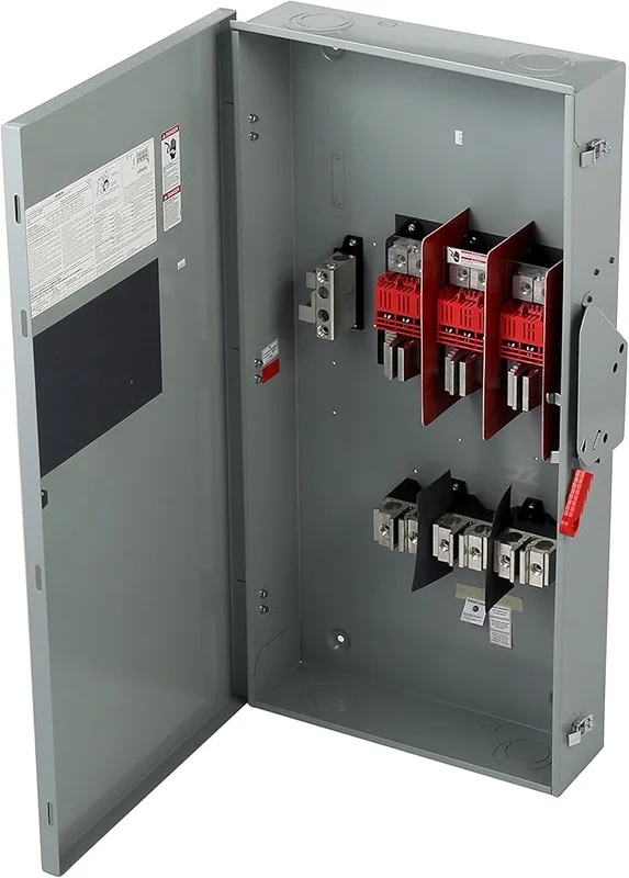 600A 600VAC 3 Pole Heavy Duty Safety Switch HF366NA