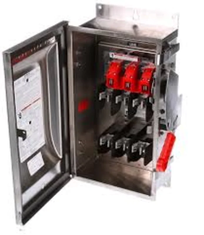 600A 600VAC 3 Wire Steel Heavy Duty Safety Switch HF366SSA