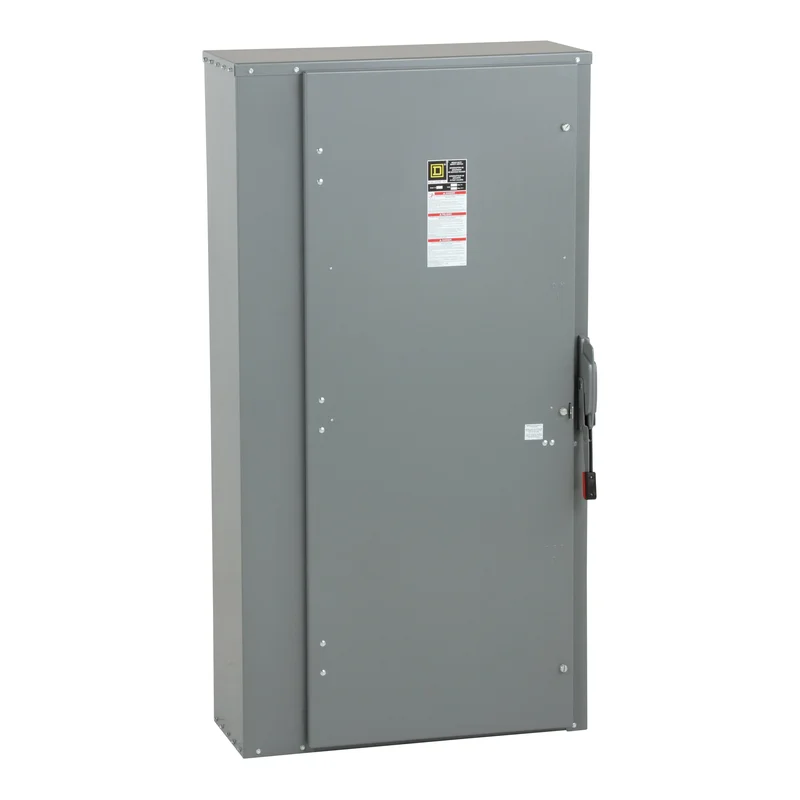 600V 3 Pole 200KA Fusible Steel Heavy Duty Safety Switch H367N