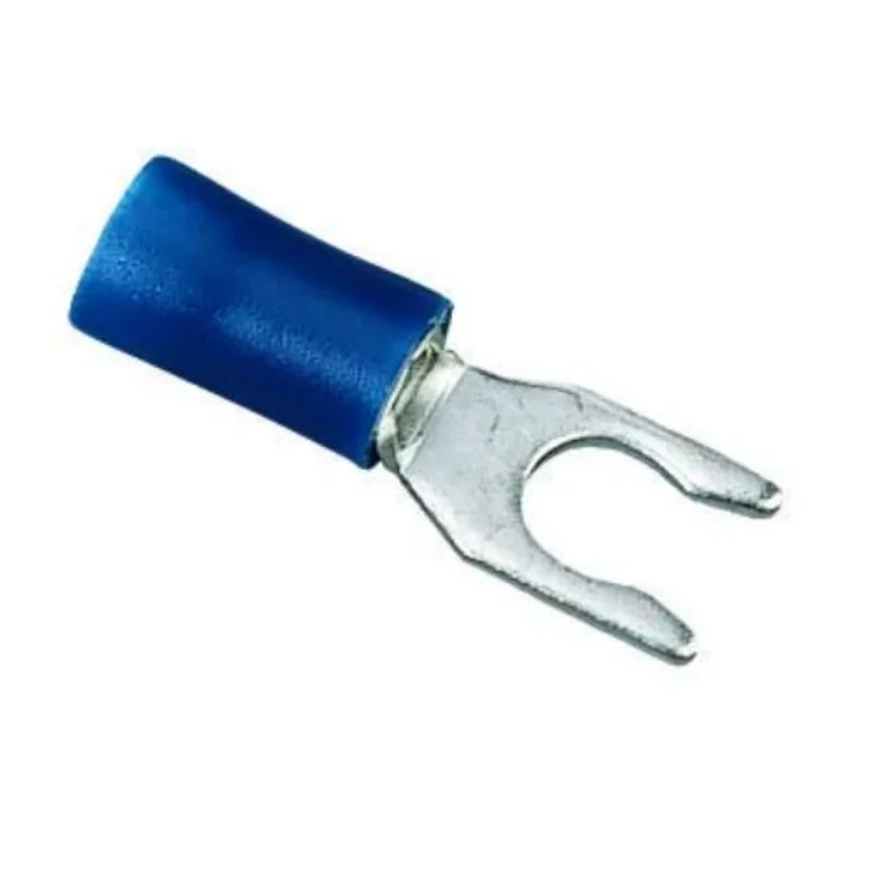 600V 75C 16 to 14 AWG Insulated Snap Vinyl Spade Terminal Tin Plated Brass 83-7061