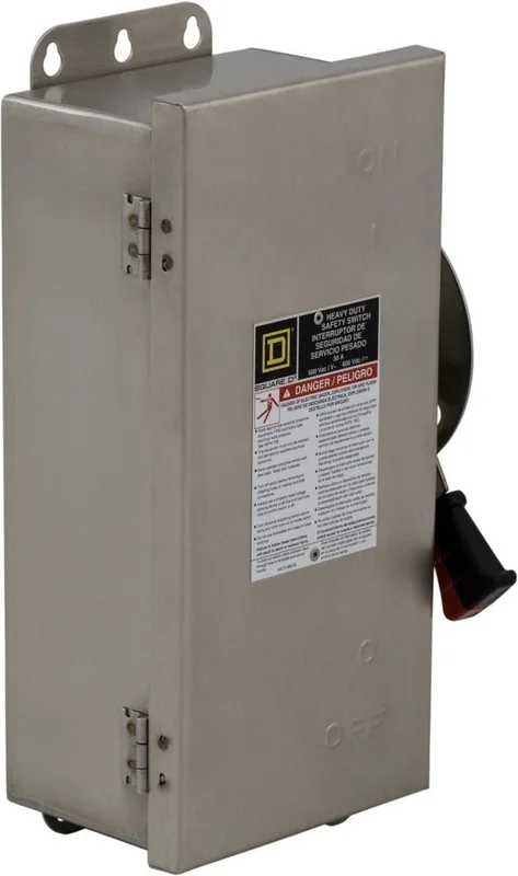60A 200KA 3 Wire Heavy Duty Safety Switch H222DS