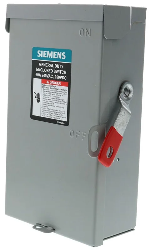 60A 240V 3 Pole Steel Safety Switch GF322NA