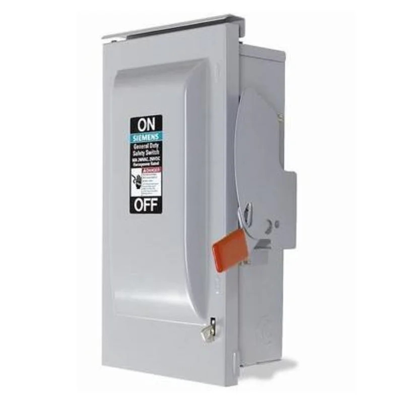 60A 240VAC 250VDC 3 Pole General Duty Safety Switch GF322NR