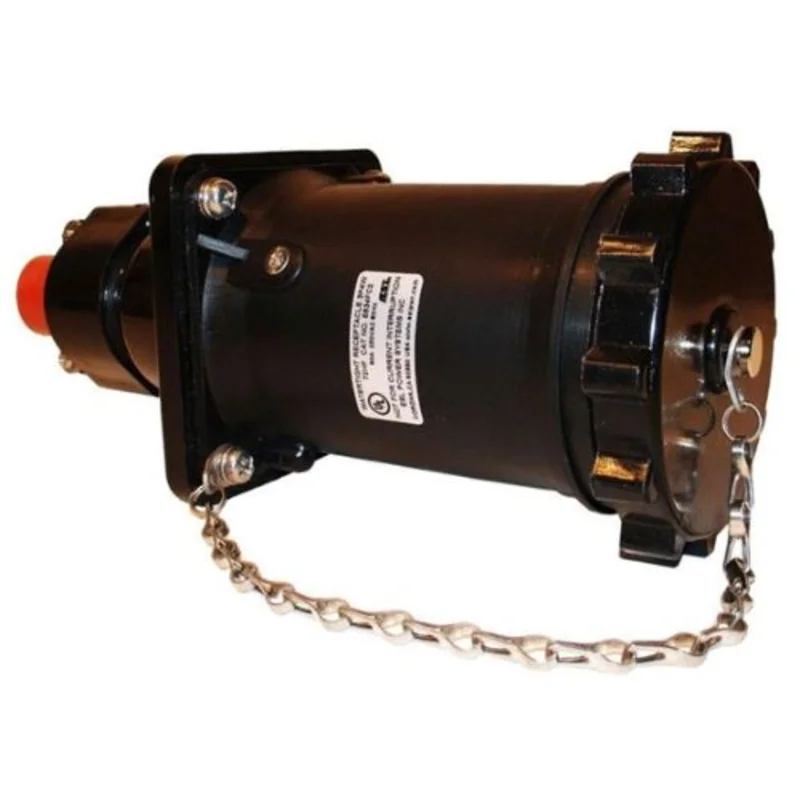 60A 250V 3 Pole 4 W Heavy Duty Non-Metallic Female Cord Connector