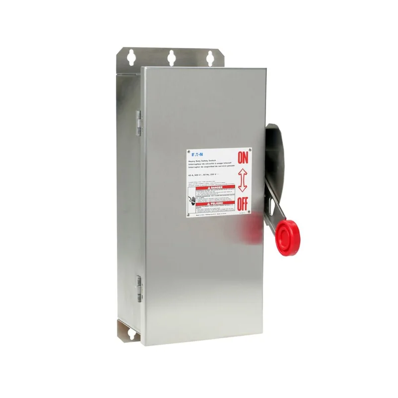 60A 250VDC 600VAC 4 Wire Steel Heavy Duty Safety Switch DH362NWK