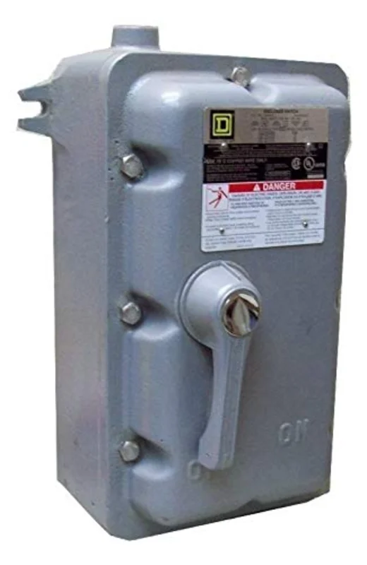 60A 250VDC Cast Aluminum Safety Switch H60XFA