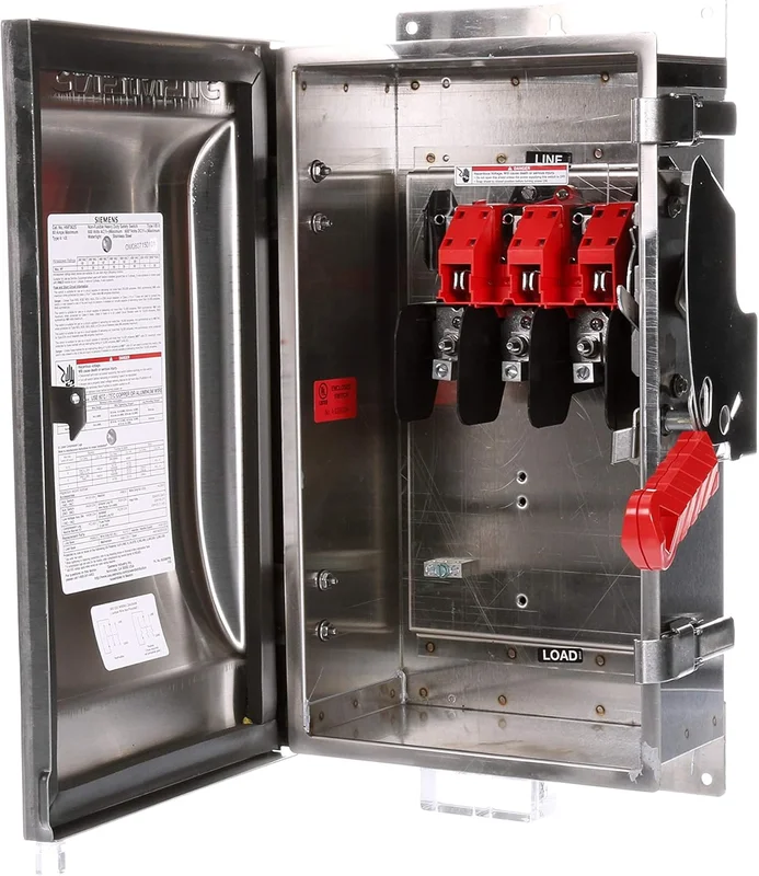 60A 600V 3 Phase Heavy Duty Safety Switch HNF362S