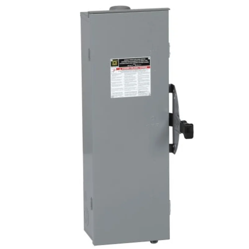 60A 600V 6 Pole Steel Single Safety Switch HU662DS