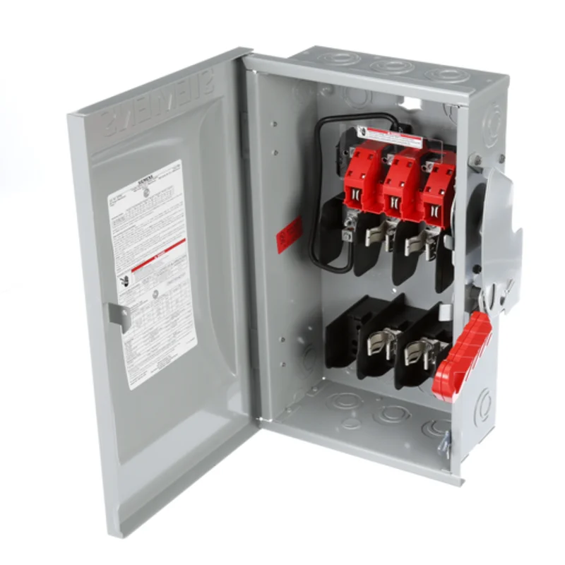 60A 600VAC 2 Pole Heavy Duty Single Safety Switch HF262